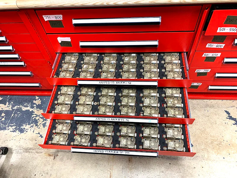 Visible, Organized Gear Storage