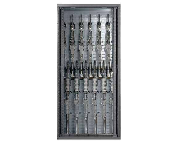 NSN # 1095-01-599-4880 Machine gun rack Retractable Door Weapon Rack