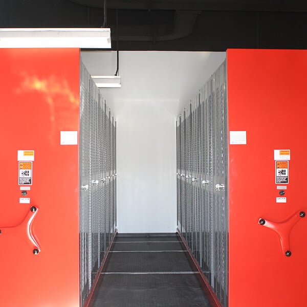 High-Density Weapon Storage - Mobile Aisle Systems - view 2