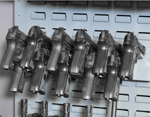 Pistol Peg Rack - view 2