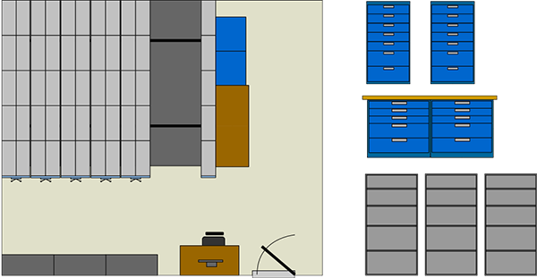 Armory upgrade weapons and gear storage