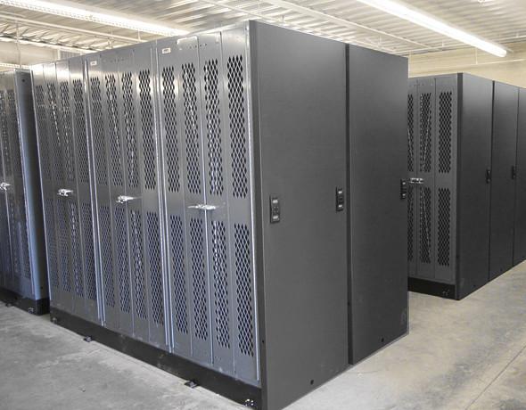 High-Density Weapon Storage - Mobile Aisle Systems - view 3