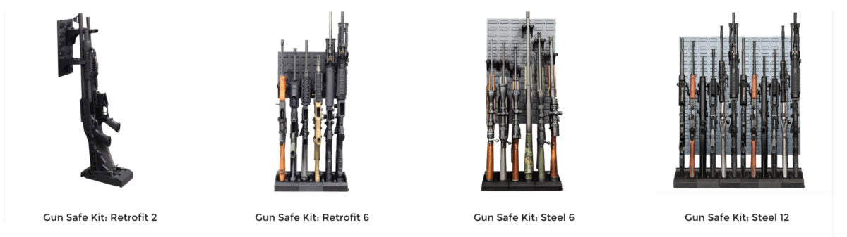 Gun safe upgrade kits