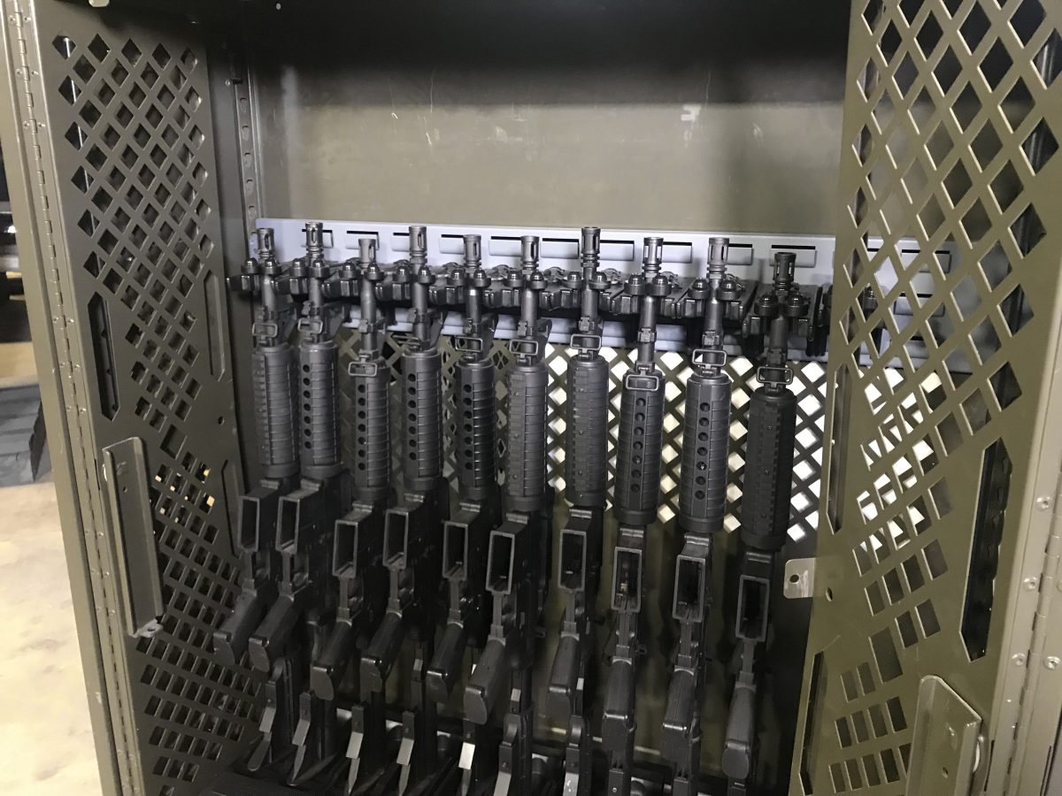 Weapon rack upgrade