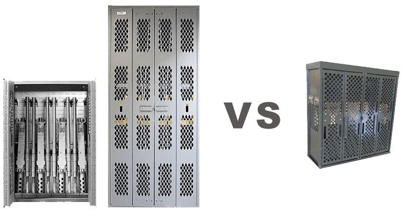 compare secureit weapon racks and Space saver