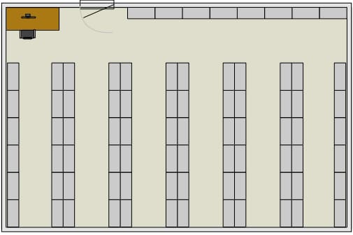 Weapon storage armory design