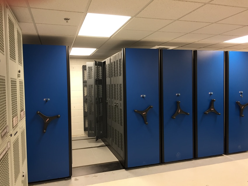 High density storage Secureit weapon racks