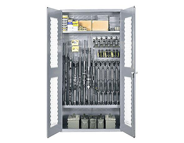 SecureIt Tactical Steel Gun Cabinet/1824AM Ammo Storage Cabinet