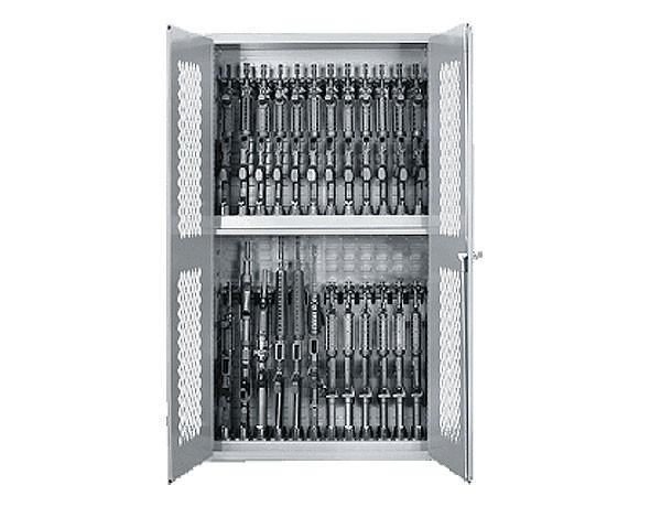 SecureIt Tactical Steel Gun Cabinet/1824AM Ammo Storage Cabinet TGS1824AM