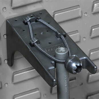 Weapon Storage system: secureIt-cradle-grid-with-rifle