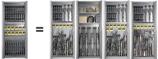 armory weapon racks