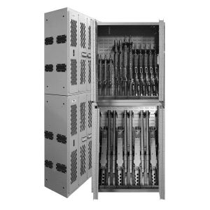 stacked Model 52 and Model 44 weapon safes