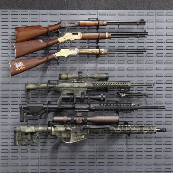 Horizontal Rifle Mount Kits for gun wall display