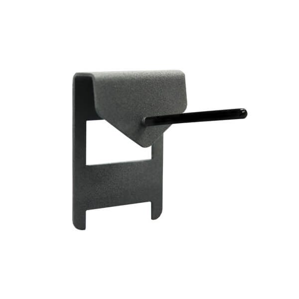 storage peg for single pistol