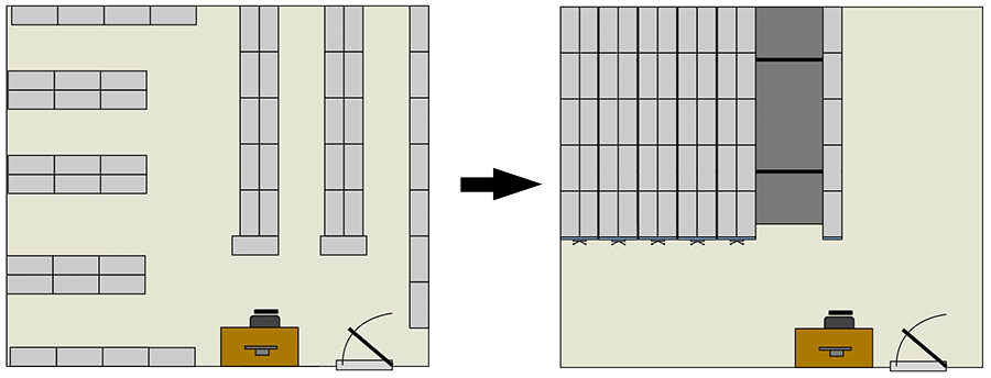 armory desing - high density system