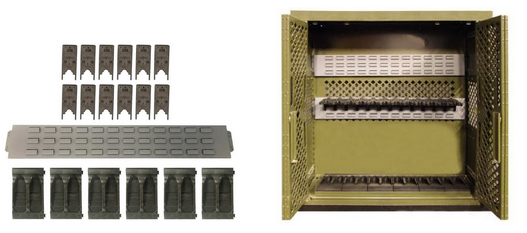 Space saving weapon rack upgrade